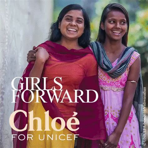 chloe unicef|Chloé and UNICEF: Girls' Education .